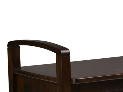 Warm Shaker - Handcrafted Entryway Storage Bench