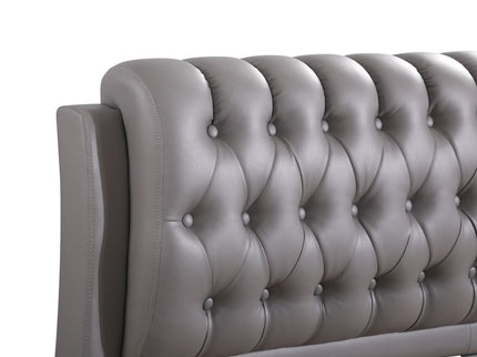 Tufted Upholstered Bed