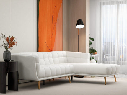 Addison - L Shape Sectional Sofa Tufted
