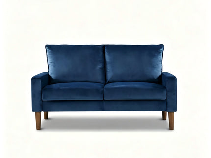 Upholstered Loveseat Sofa, 2 Seater Couch For Living Room Apartment