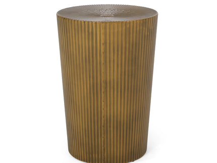 Langseth - Iron Sunburst Side Table Modern Design