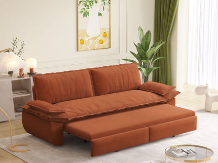 Queen Pull Out Sofa Bed, 3 In 1 Convertible Sleeper Sofa