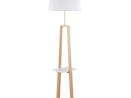 Cosmo - Shelf Contemporary / Glam Floor Lamp