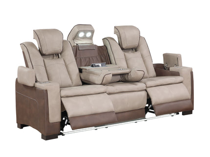 Bruno - Power Reclining Sofa With LED Lighting