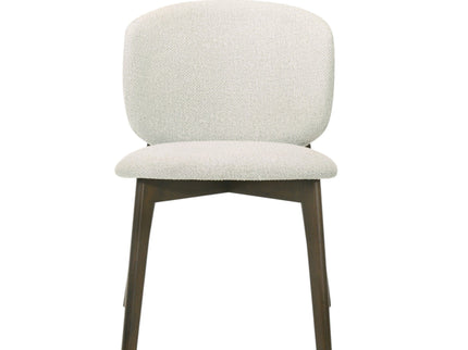 Mallin - Side Chair (Set of 2) - Gray / Walnut
