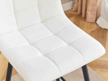 Bar Chair Set Comfortable With Metal Legs And Ergonomic Design