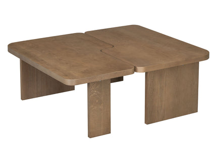 Modern Minimalist Coffee Table Set With Splicing Design