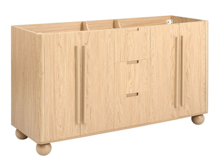 Bathroom Vanity Cabinet Only, 3 Drawers 4 Doors, Soft Close, Adjustable Shelf - Wood