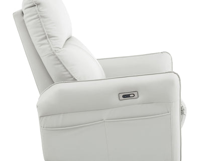 29.92" 270 Power Swivel Rocker Recliner Chair, Electric Glider Reclining Sofa With USB Ports, Power Swivel Glider, Rocking Chair Nursery Recliners For Living Room Bedroom