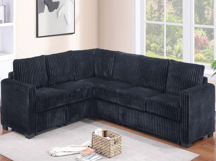 L-Shaped Sectional Set For Living Room