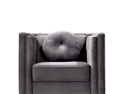 Chesterfield Accent Tufted Square Arm Side Chair