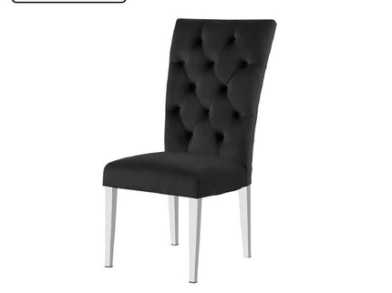 Modern Upholstered Tufted Dining Chair (Set of 2)