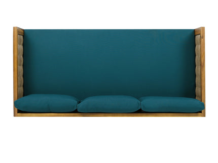 Claremont - 3 Seater Daybed Teak Acacia Wood Water Resistant Cushions