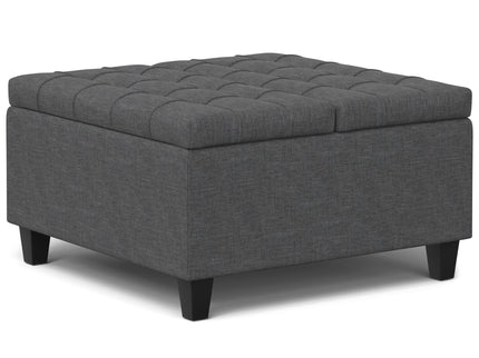 Harrison - Upholstered Coffee Table Storage Ottoman