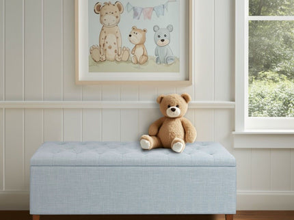 Shandra - Tufted Top Soft Close Storage Bench