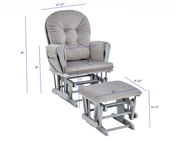 Mason - Glider And Ottoman