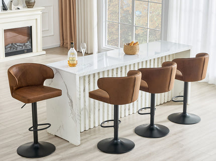 Adjustable Swivel Bar Chair