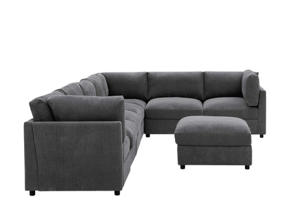 Modern Reversible Modular Sectional