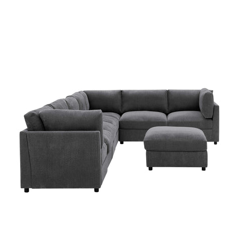Modern Reversible Modular Sectional