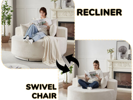 Single Sofa, Sleeper Chair For Living Room