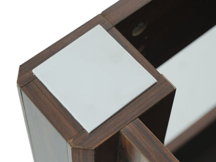 Modern Bathroom Vanity With Rectangle Ceramic Sink, Soft Closing Doors