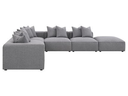 Amherst - Modular Sectional With Cushions - Gray