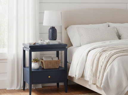 Olana -1 Drawer Nightstand With Floating Top Design
