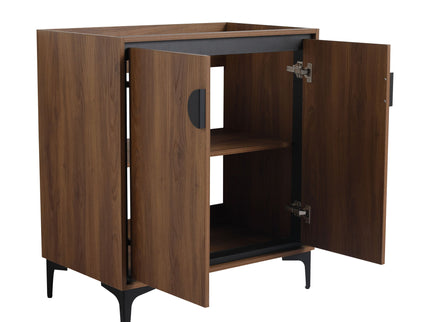 Modern Bathroom Vanity Storage Cabinet With Soft Closing Doors And Engineered Wood Construction