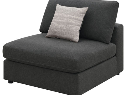 Duncan- Armless Chair With Removable Cushions