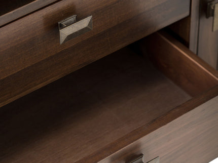 Artisan - TV Media Stand - Natural Aged Brown