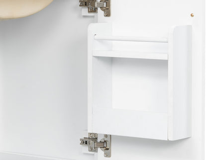 Freestanding Vanity With 1 Drawer & 2 Soft Close Doors With Door Mounted Storage