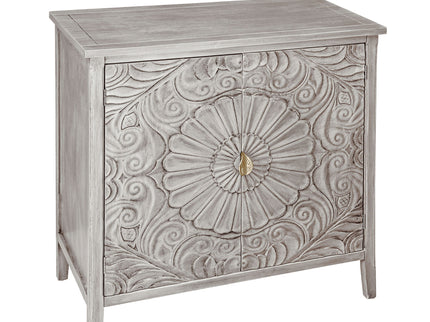 2 Door Cabinet, Suitable For Bedroom - Light Gray