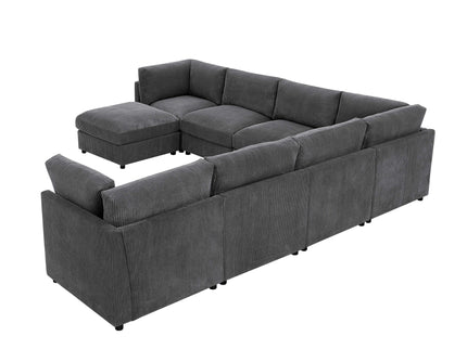 Modern Reversible Modular Sectional