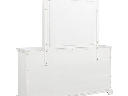 6 Drawer Dresser With Mirror - Vintage