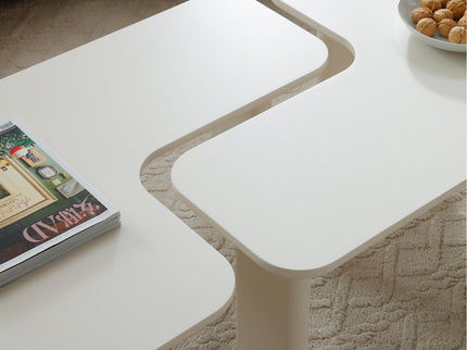 L-Shape Coffee Table For Living Room