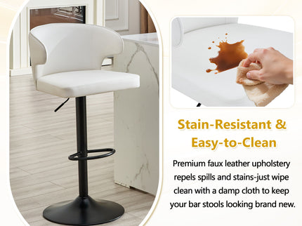 Adjustable Swivel Bar Chair