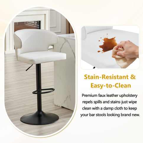 Adjustable Swivel Bar Chair