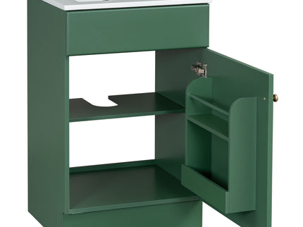 Bathroom Vanity With Sink, Cabinet With Adjustable Shelf