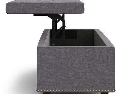 Hamilton - Upholstered Lift Top Rectangular Storage Ottoman