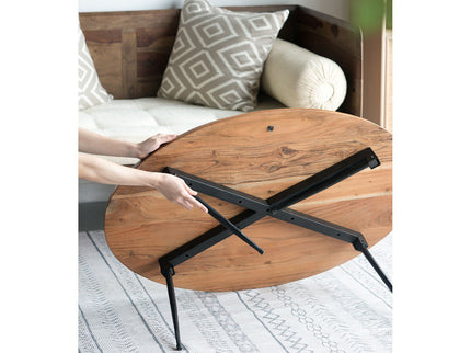 Oval Coffee Table - Brown