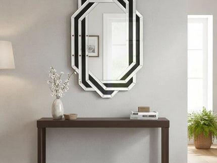 Diamond Wall Mirror - Silver