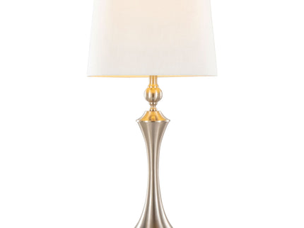 Flint - Contemporary Table Lamp Built In USB Port (Set of 2)