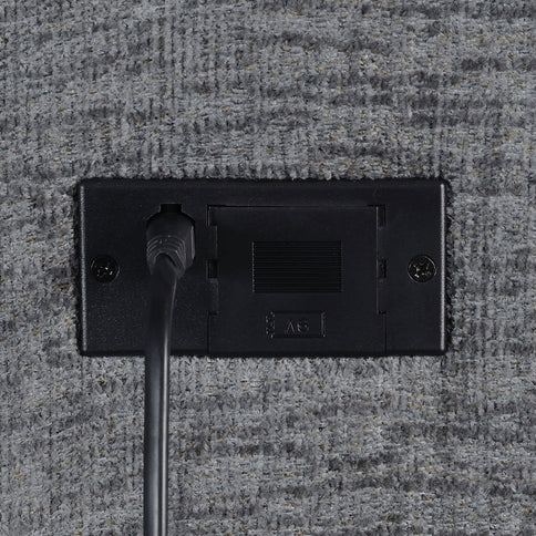 Divine - 5 Piece Power Reclining Home Theater Seating Set With Memory Foam Cushions And Storage Consoles