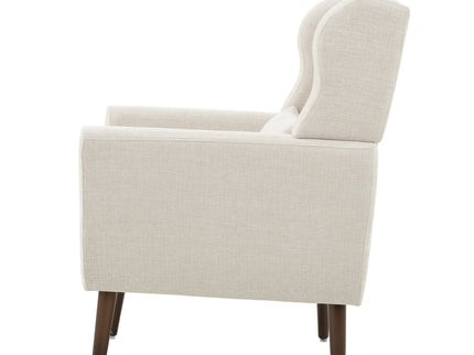 Modern Accent Chair Upholstered Foam Filled Living Room Chairs Comfy Reading Chair Mid-Century Modern Chair With Fabric Lounge Arm Chairs Armchair For Living Room Bedroom