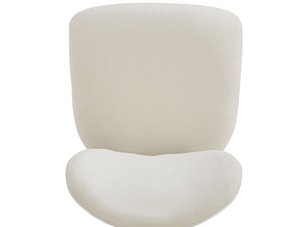 Modern Upholstered Dining Chairs With Metal Legs (Set of 2) - Beige