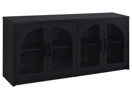 Shayne - 4 Door Sideboard With Arched Doors - Black