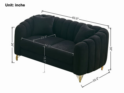 Oversized Sofa, Deep Tufted Couch