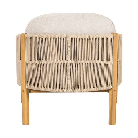 Grotta - Outdoor Wood Club Chair (Set of 2)