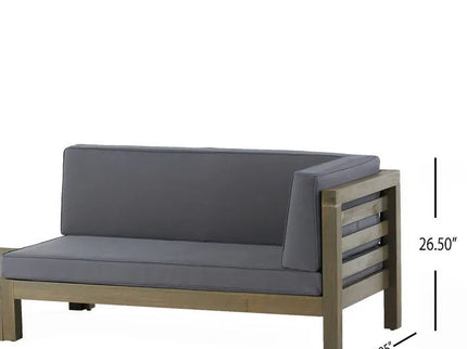 Oana - Corner Bench And Coffee Table