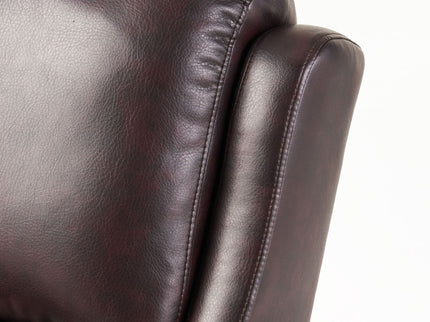 Memphis - Standard Recliner Club Chair - Burgundy